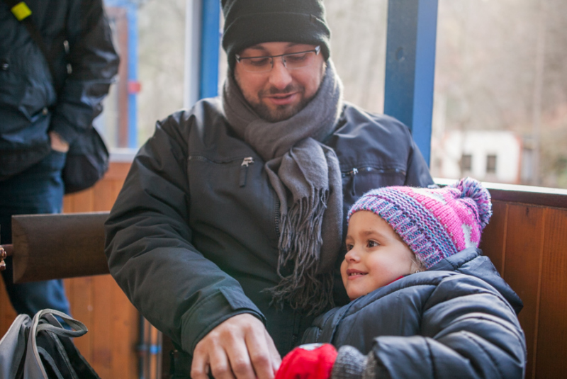 Mikuláš na detskej železnici 3.12.2016