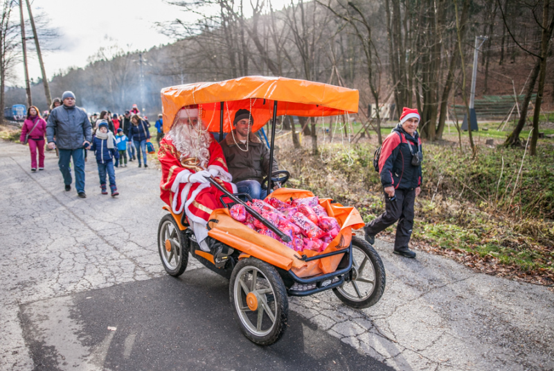 Mikuláš na detskej železnici 3.12.2016