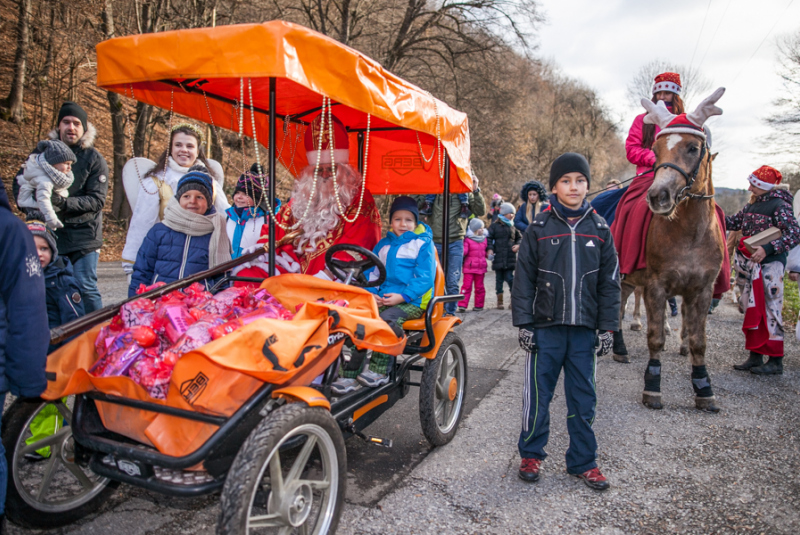 Mikuláš na detskej železnici 3.12.2016