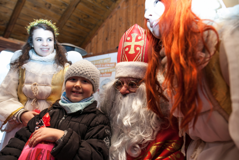 Mikuláš na detskej železnici 3.12.2016