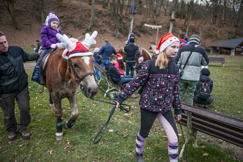 Mikuláš na detskej železnici 3.12.2016