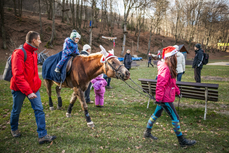 Mikuláš na detskej železnici 3.12.2016