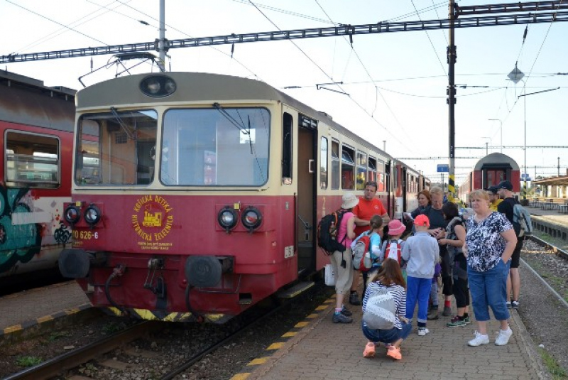 Vlakom za UNESCOM - Dobšinská jaskyňa 29.7.2017