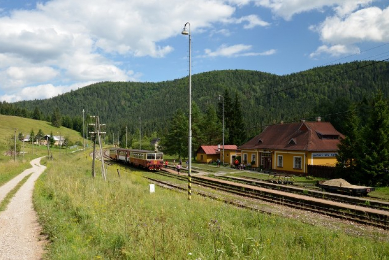 Vlakom za UNESCOM - Dobšinská jaskyňa 29.7.2017