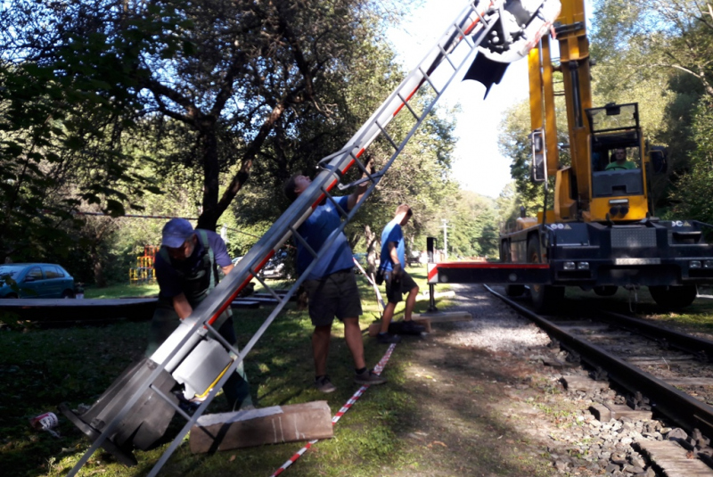 Odchodové návestidlá na Alpinke