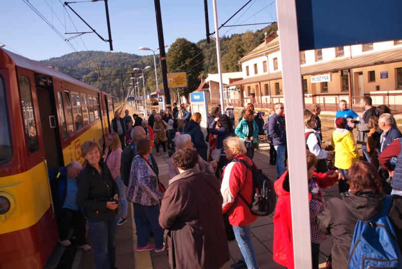 Veľký vlakový výlet Košice - Muszyna - Krynica a späť