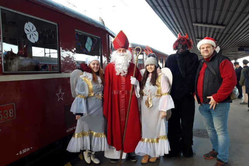 Mikulášsky expres Košice - Prešov - Sabinov