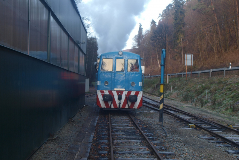 Mikulášska jazda na detskej železnici 