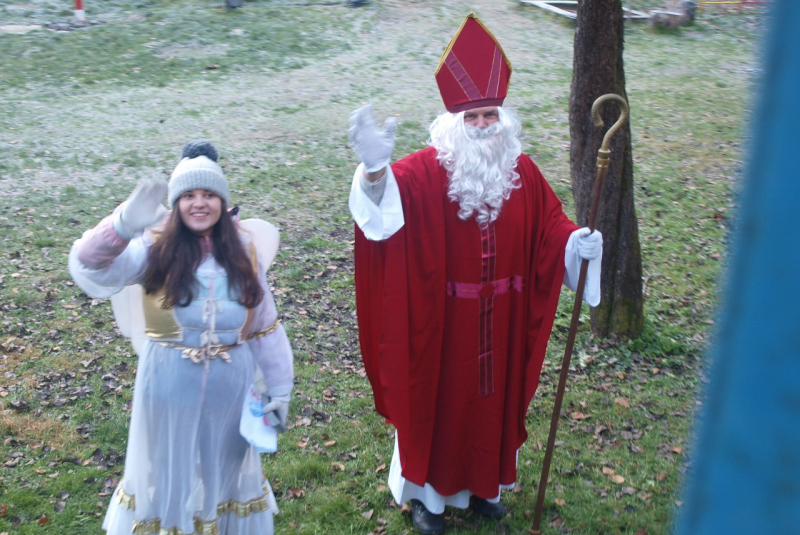 Mikulášska jazda na detskej železnici 